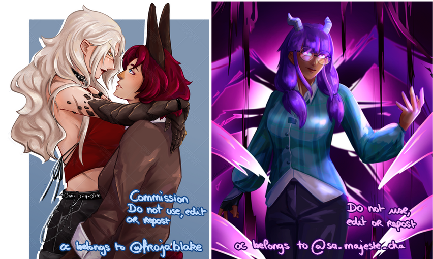 Commission and ArtFight Commission and ArtFight